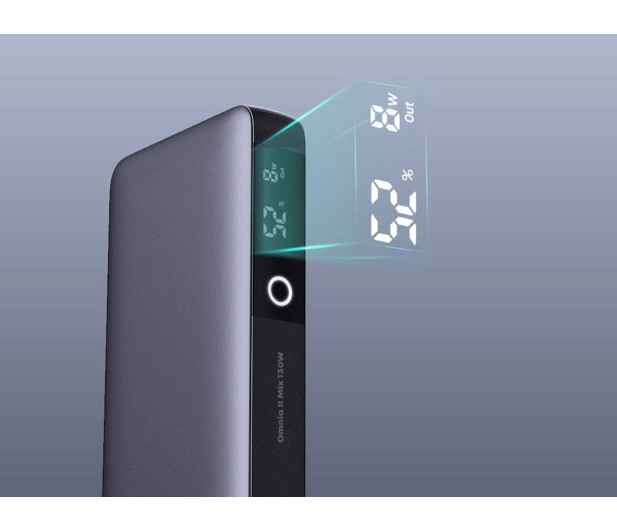 Aukey Powerbank Sprint X PD 100W + 30W 20000mAh złoty - 1471901 - zdjęcie 2